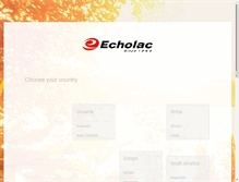 Tablet Screenshot of echolac.com